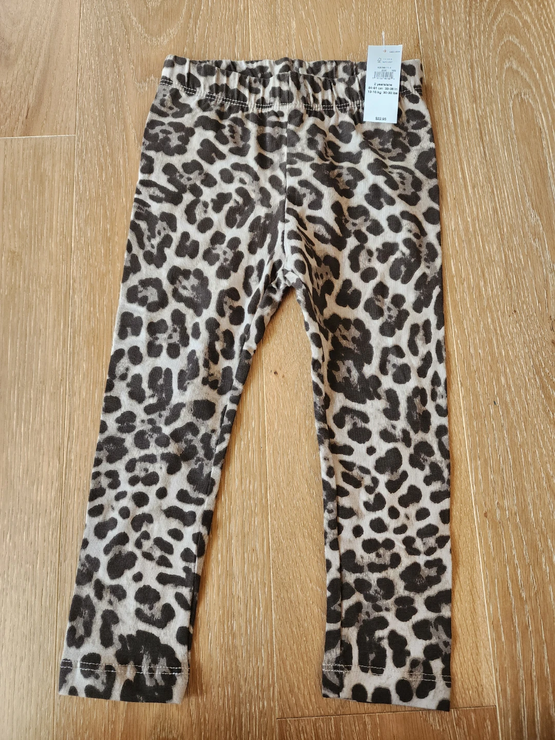 Gap Kids Leopard Print Leggings - Size 2 Years