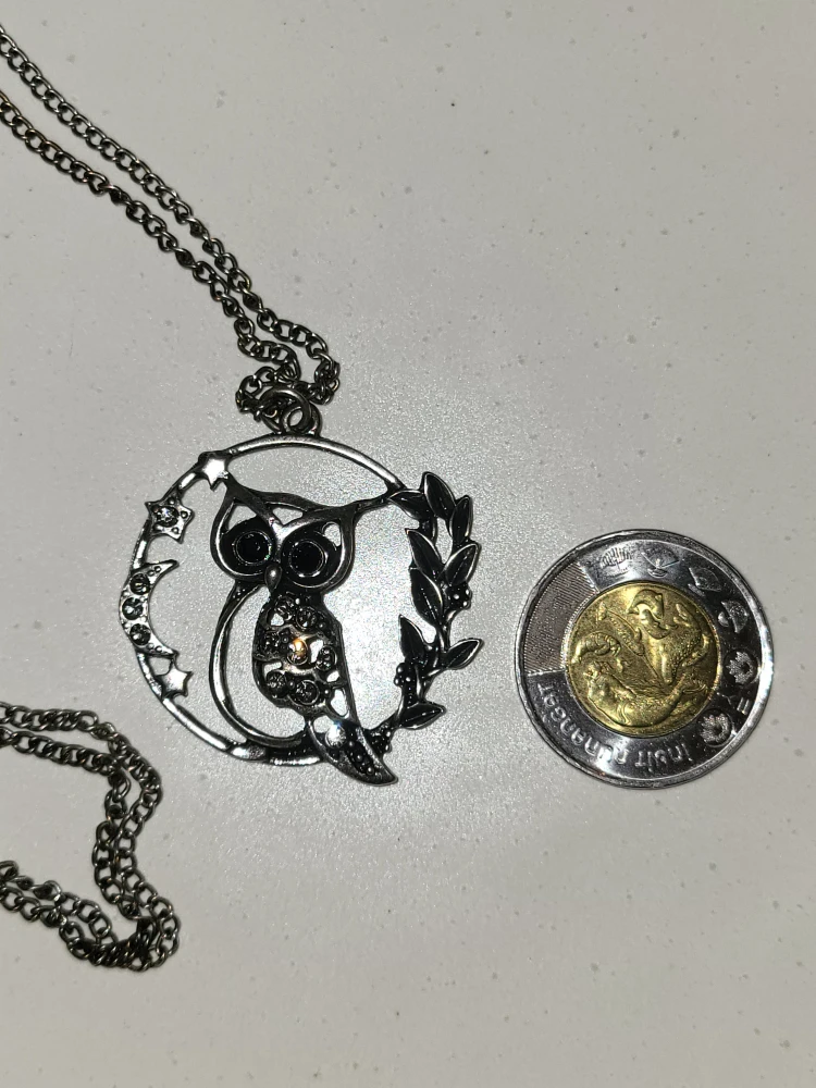 Owl Pendant Necklace - photo 2
