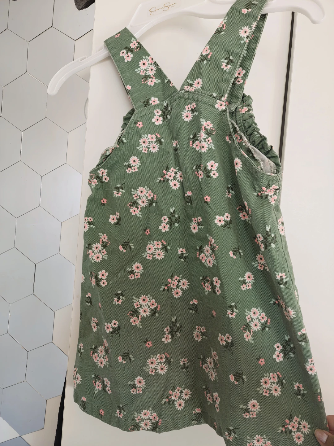 Floral Overall   and dress Size 5 - photo 3