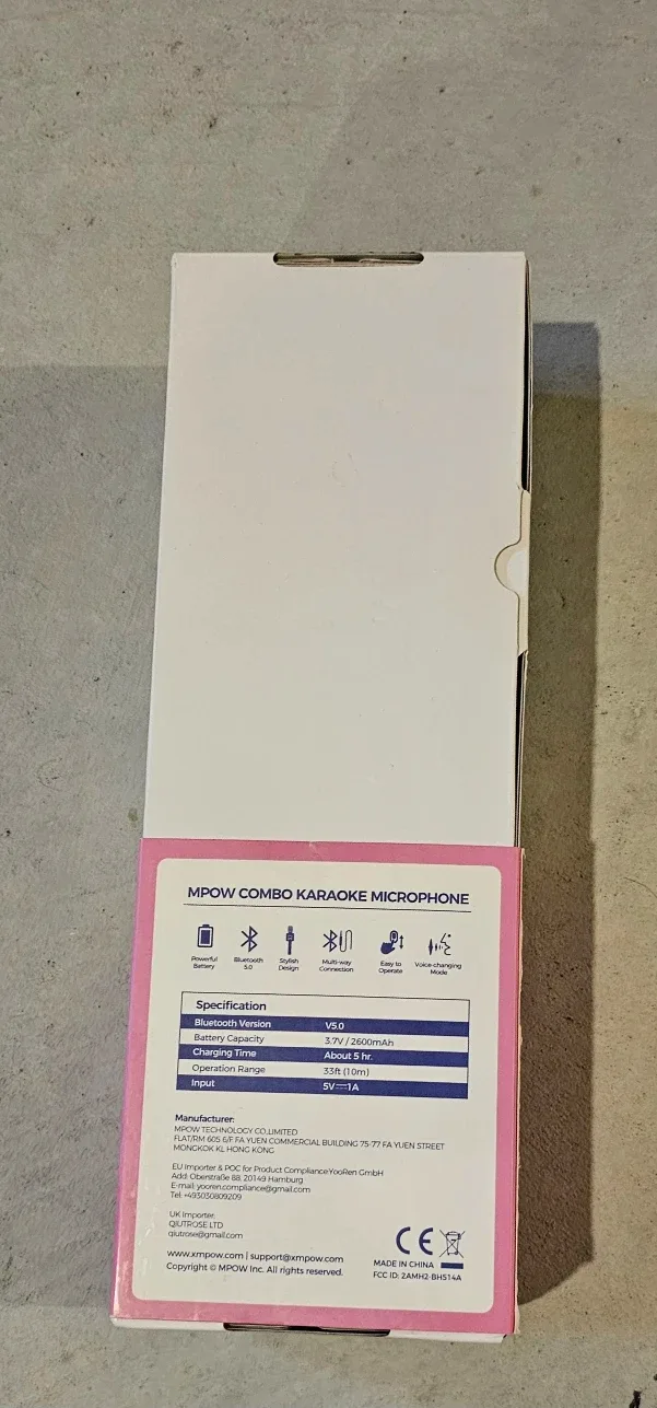 Brand new - Mpow Combo Karaoke Microphone - Rose Gold image indicator(3)