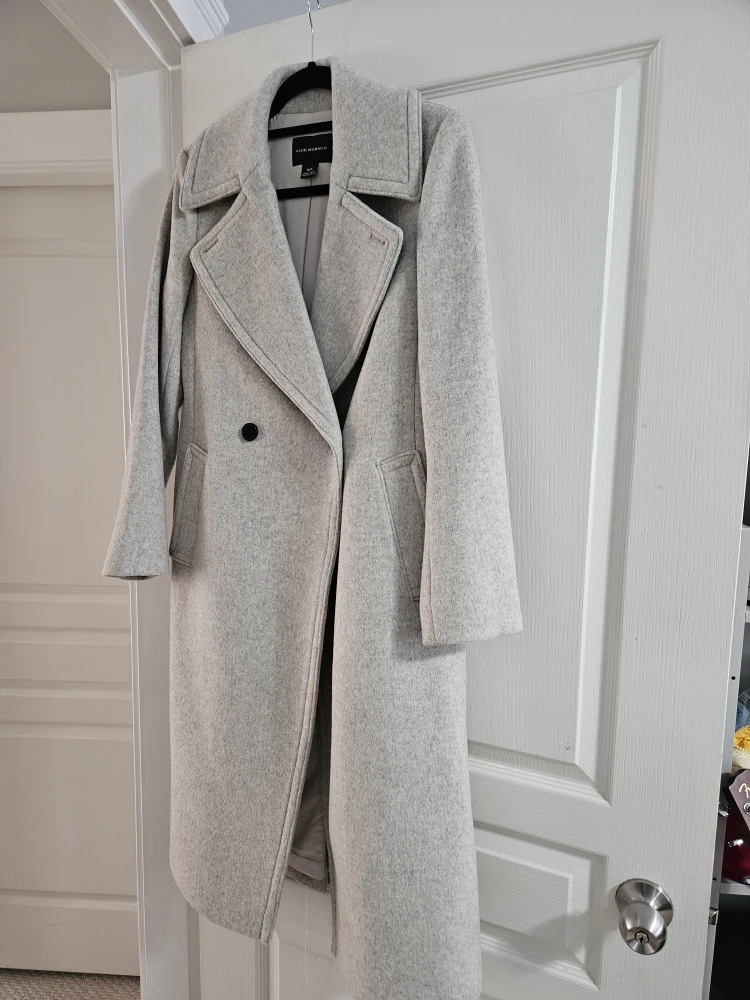 Club Monaco Wool Blend Coat - Size M/M