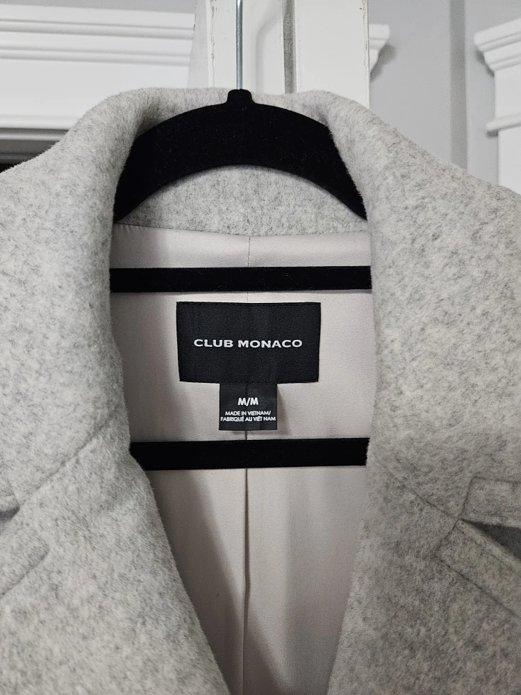 Club Monaco Wool Blend Coat - Size M/M - photo 3