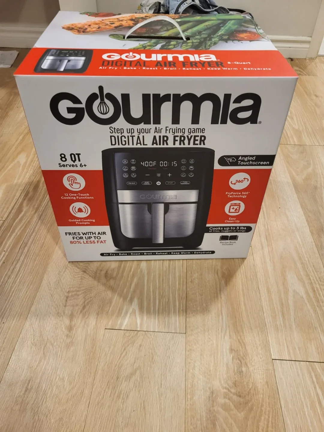 Gourmia 8QT Digital Air Fryer - New!