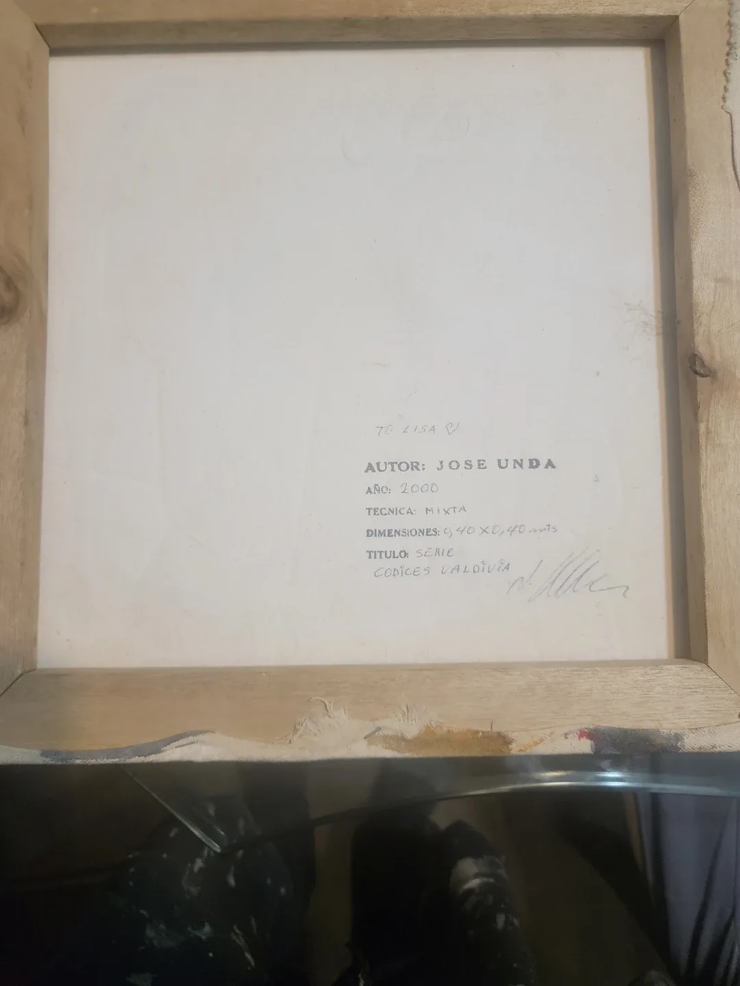 Jose Unda "Codices Valdivia" Painting image indicator(4)