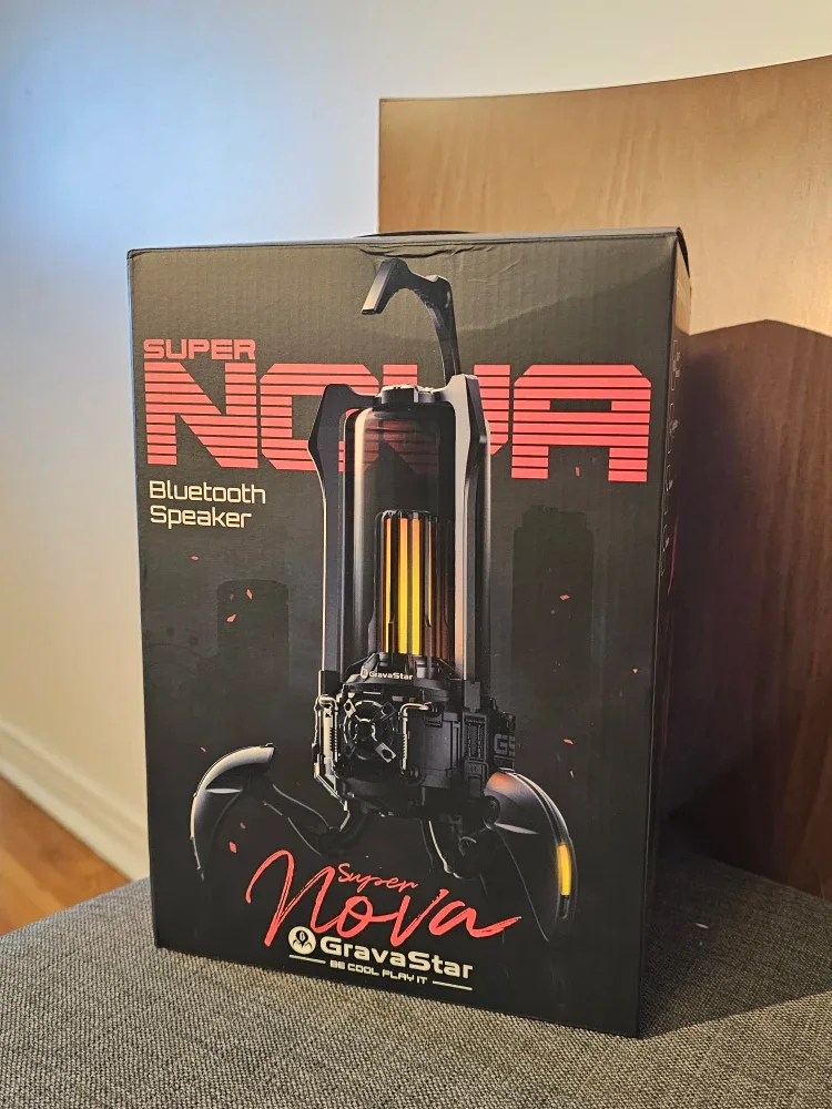 Sealed new GravaStar Supernova Bluetooth Speaker