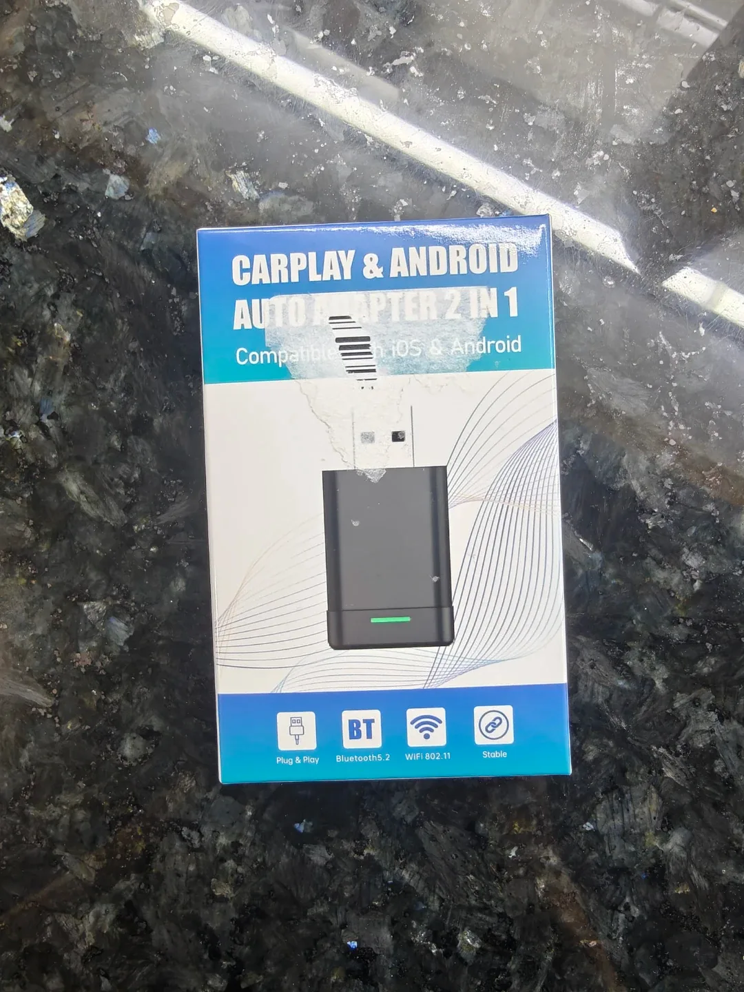 Wireless CarPlay/Android Auto Adapter image indicator(2)