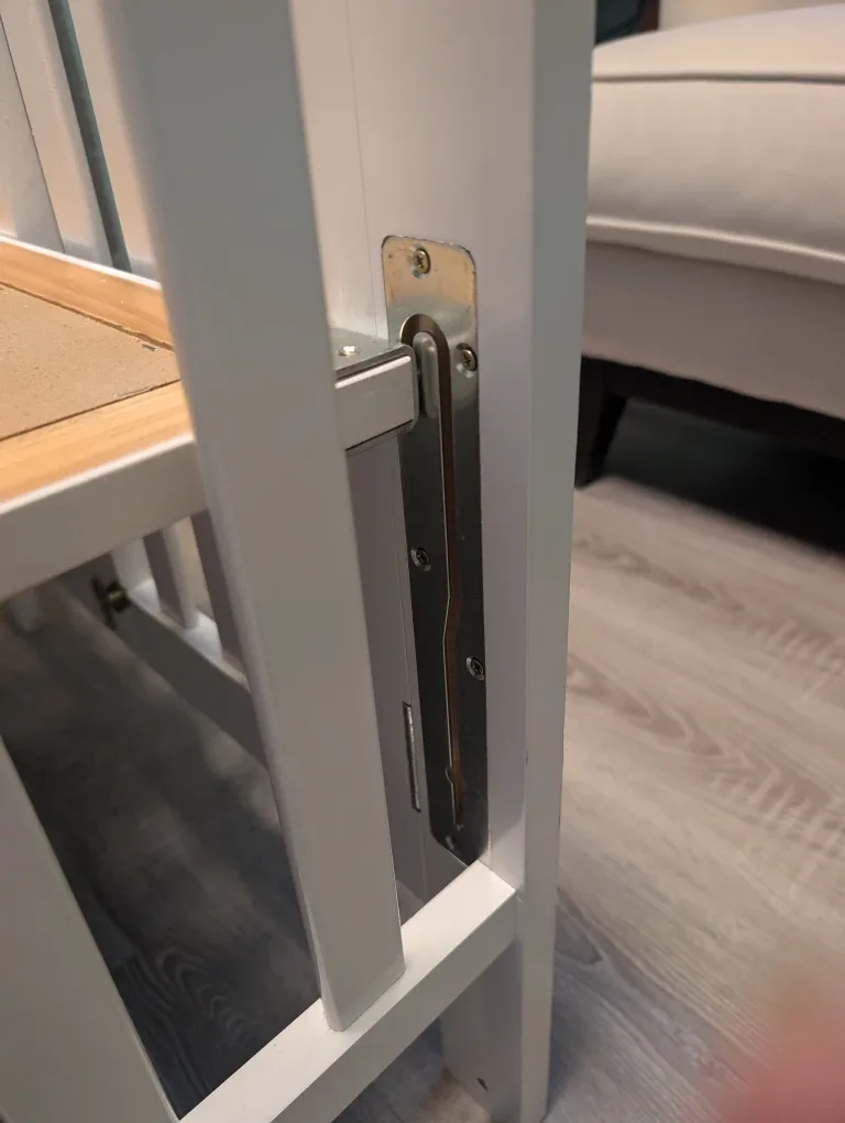 White Baby Crib - Gently Used image indicator(5)