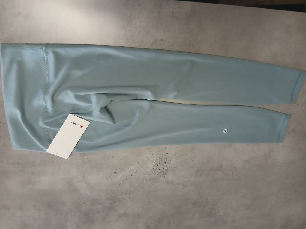 Lululemon Wunder Train HR Tight 25" Size 6 - Blue - photo 2