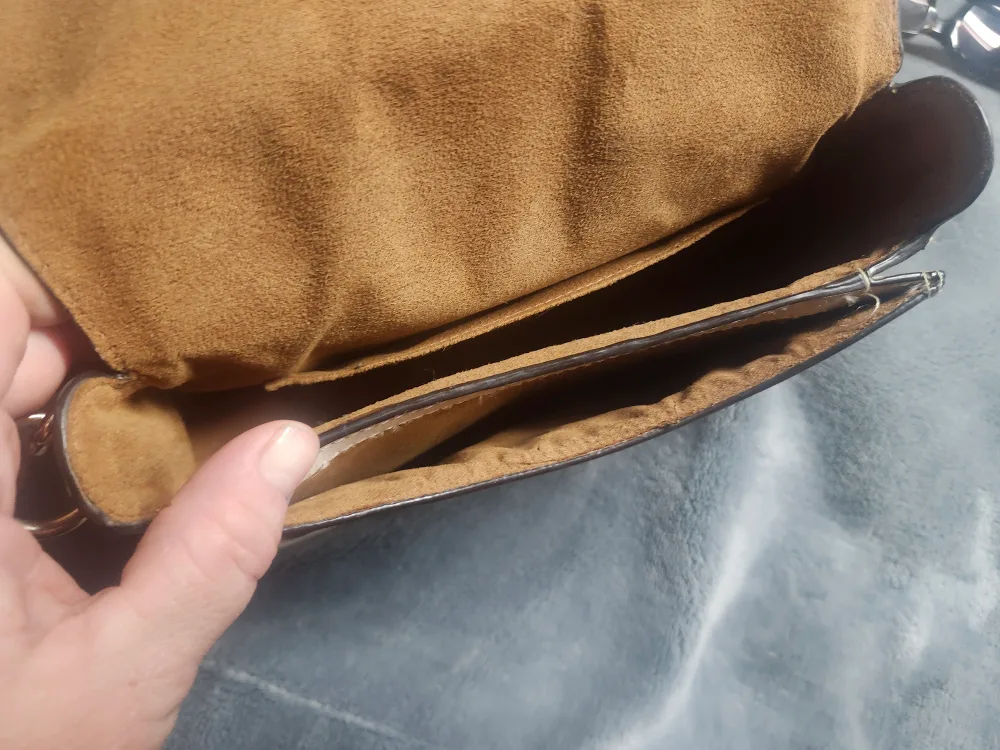 Coach Signature Dempsey Saddle Bag image indicator(3)