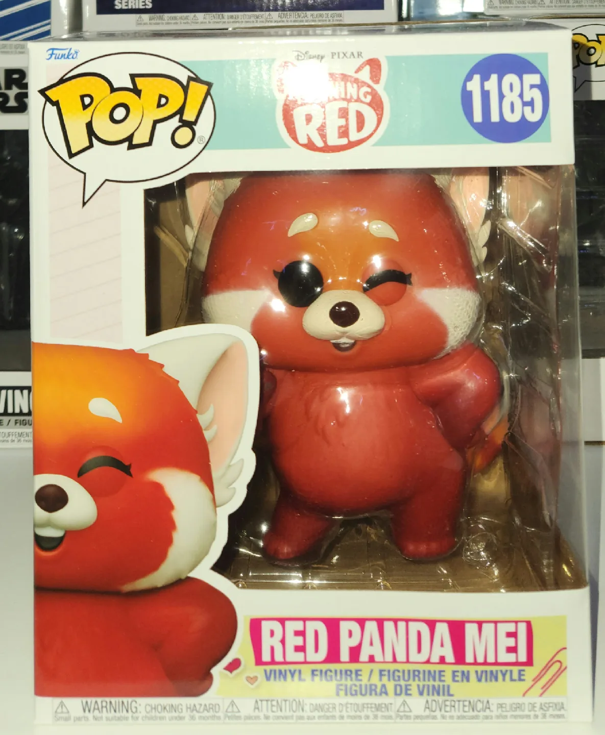 Pick Up 6" Red Panda Mei Turning Red Funko POP!