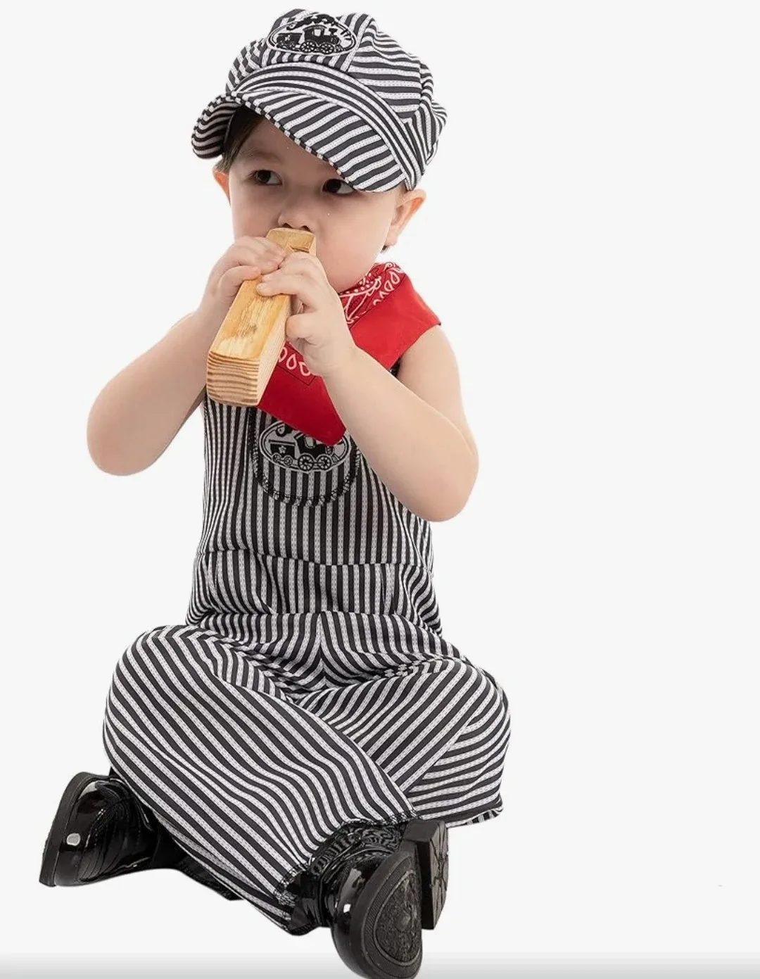 Train Engineer Costume - Size Small Age 5 to 7 image indicator(2)