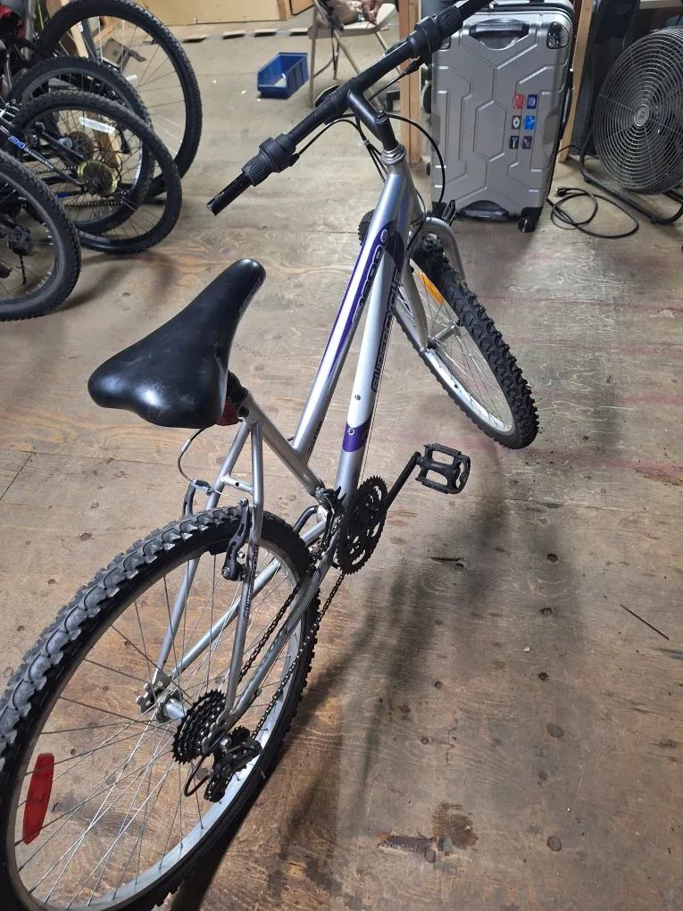 Supercycle O1800 Bicycle - Silver/Purple image indicator(2)