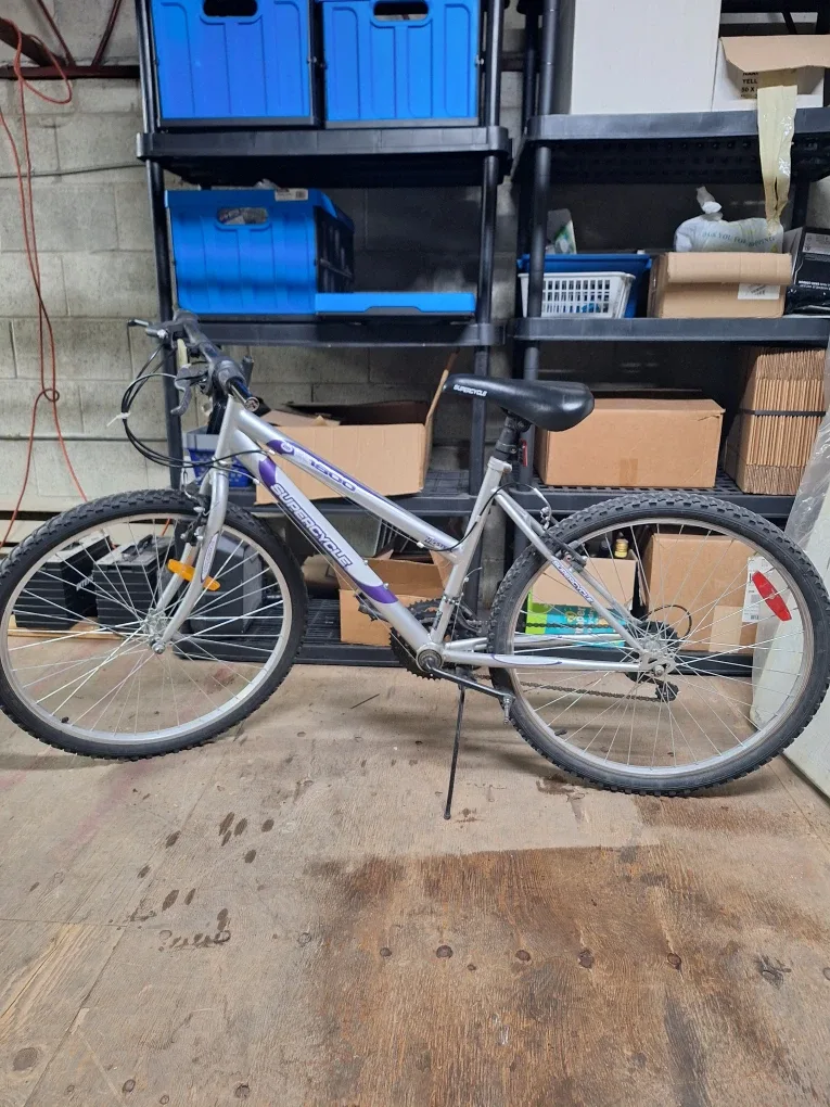 Supercycle O1800 Bicycle - Silver/Purple image indicator(3)