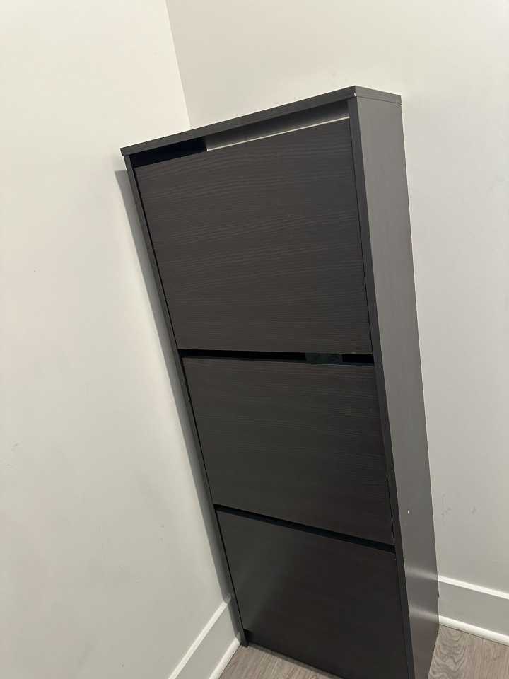 IKEA Shoe Cabinet - Dark Brown - photo 2
