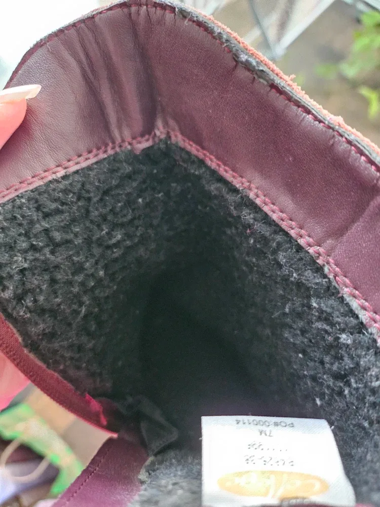 Suede Ankle Boots - Maroon/Deep Red image indicator(7)