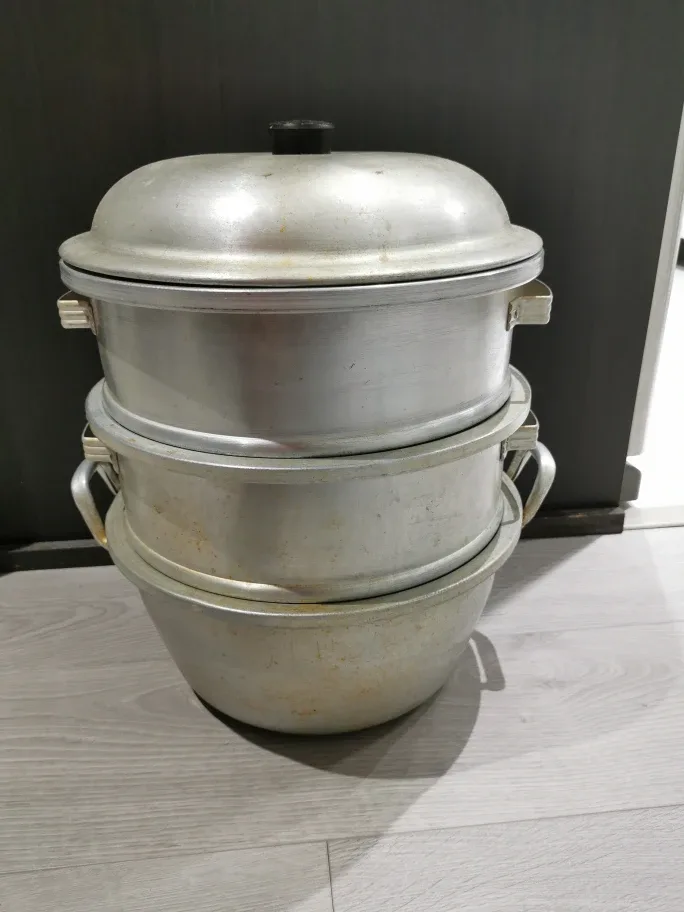 Aluminum Steamer Pot Set