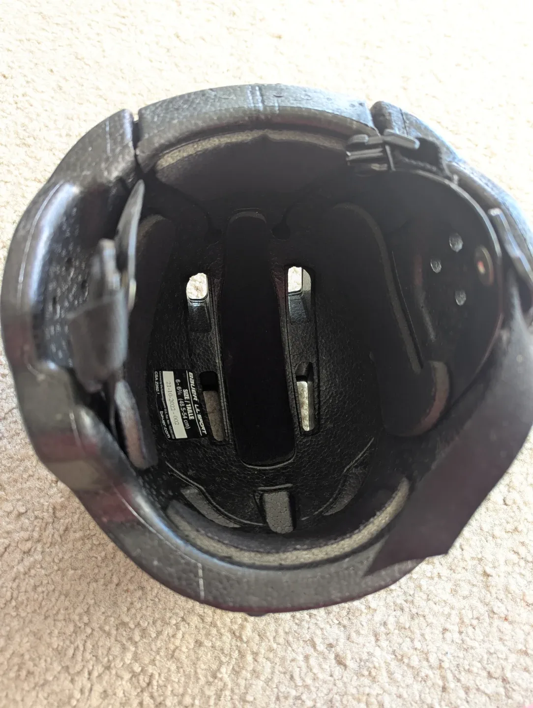 Bauer Lil' Sport Youth Helmet (Size 6 - 6 1/2) image indicator(3)
