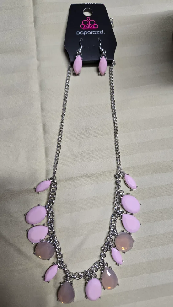 Paparazzi Silver Tone Earrings & Ring