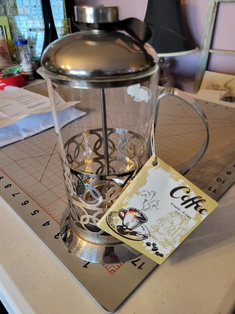 Coffee French Press - 6 Cups