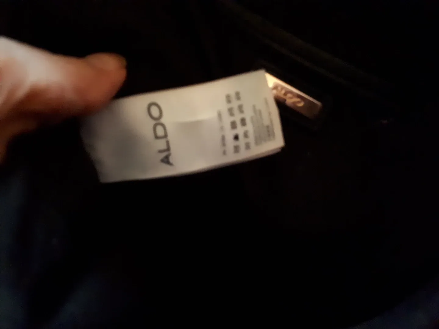 ALDO Black Backpack image indicator(2)