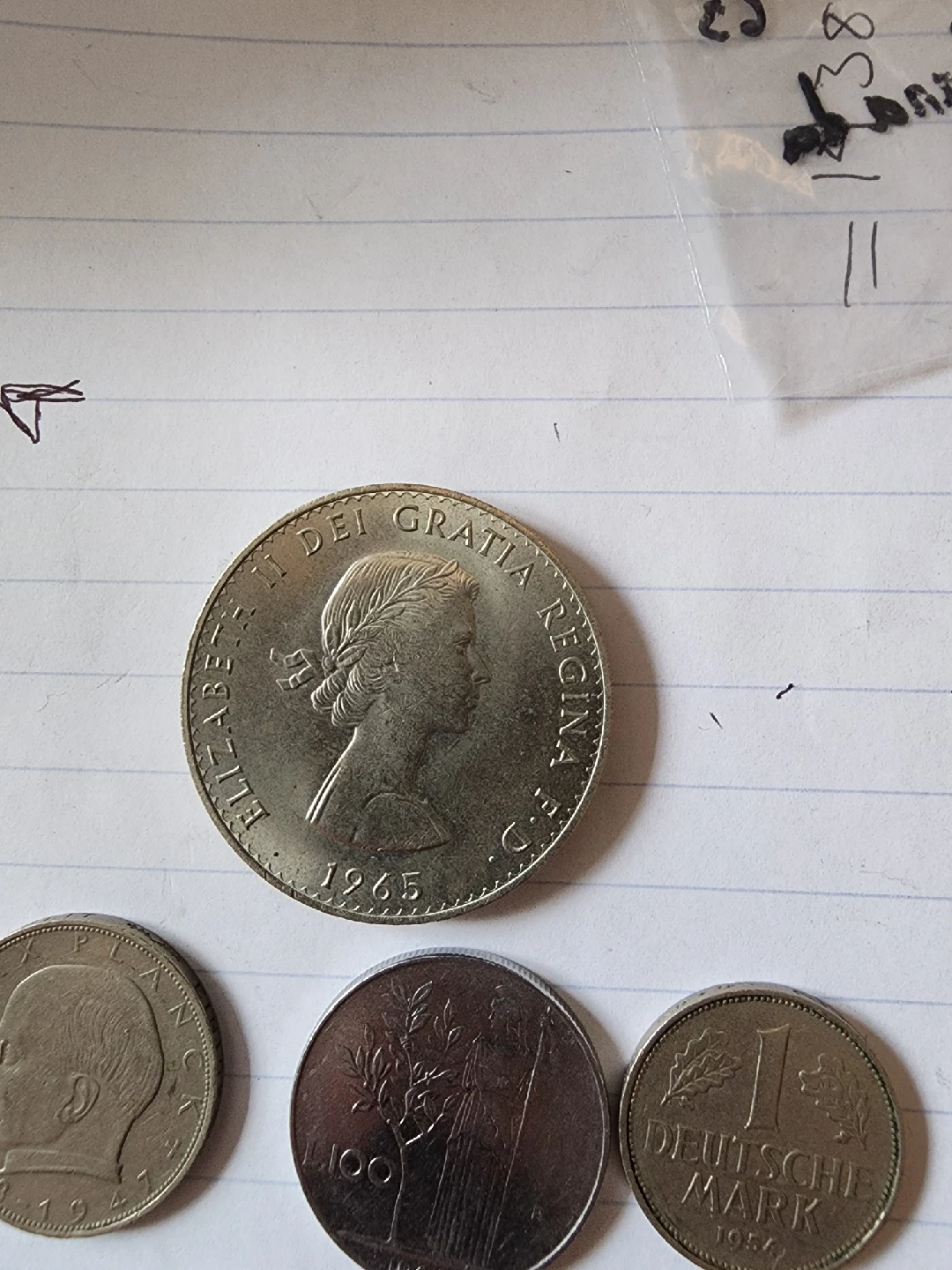 Mixed Foreign Coins - Churchill, Elizabeth II - photo 2