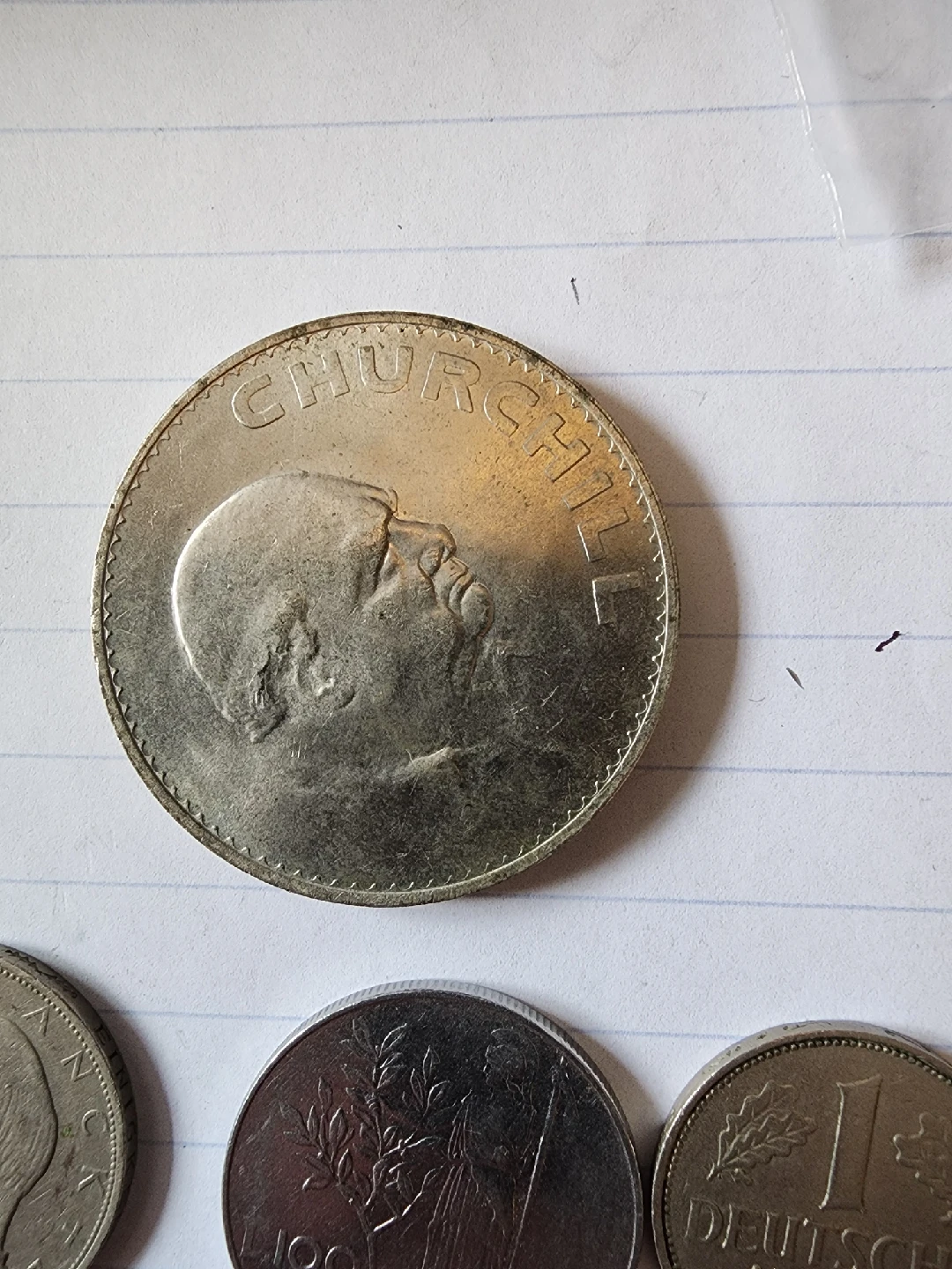 Mixed Foreign Coins - Churchill, Elizabeth II - photo 3
