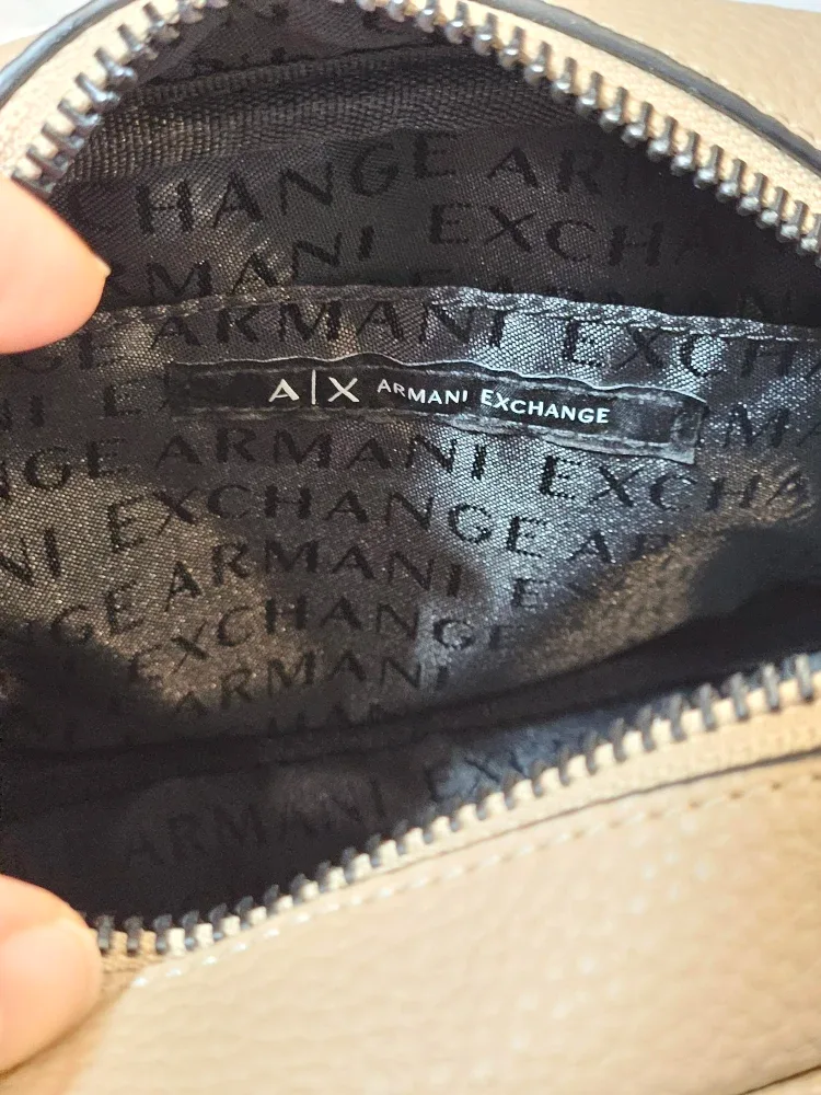 Armani Exchange Beige Crossbody Bag - New with Tags! image indicator(2)