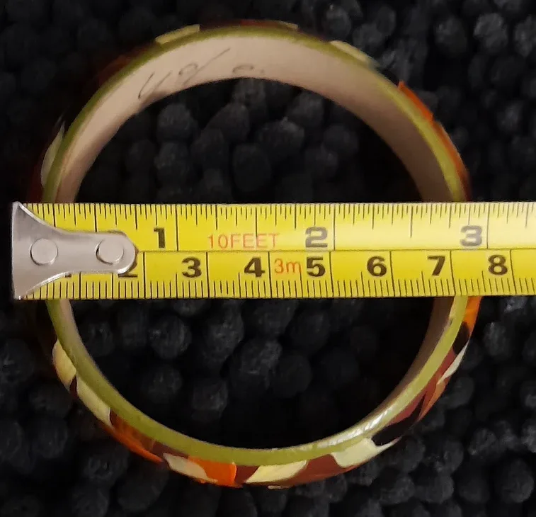 Hand-Painted Wooden Bangles image indicator(5)