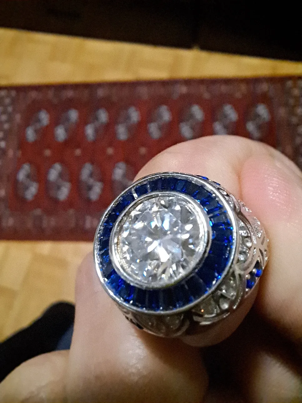 Sterling Silver Ring, 9.19g image indicator(4)