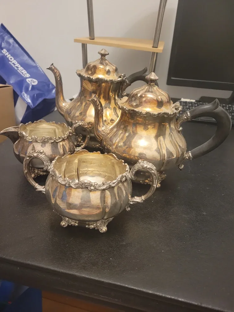 1847 Rogers Bros Silver Plated Tea Set