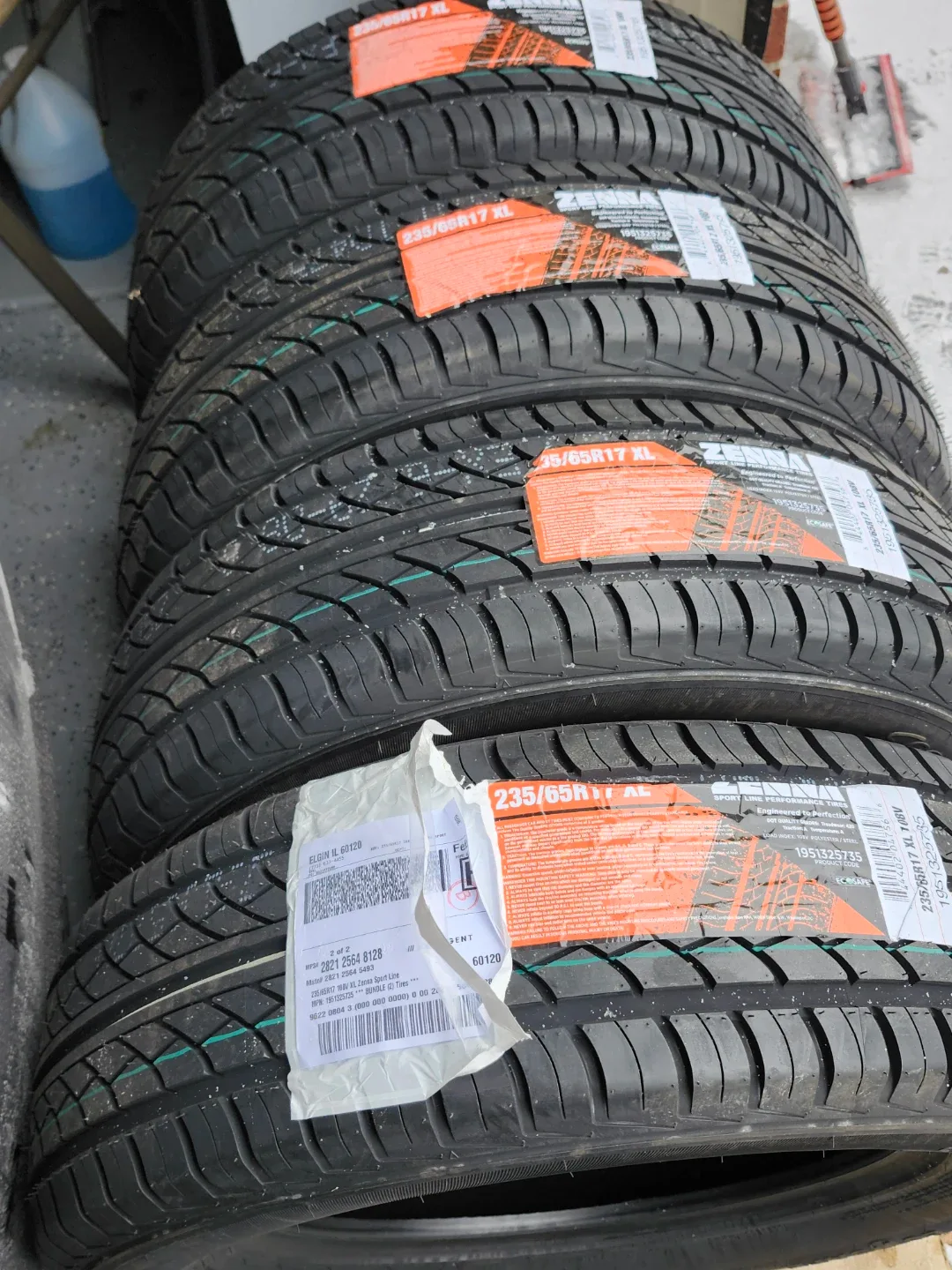 Set of 4 Zeetex ZT6000 Tires 235/65R17 XL - NEW image indicator(2)