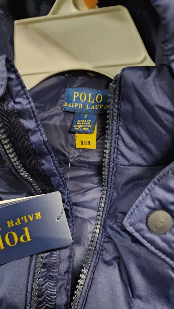 Polo Ralph Lauren Puffer Jacket - Size 7 image indicator(2)