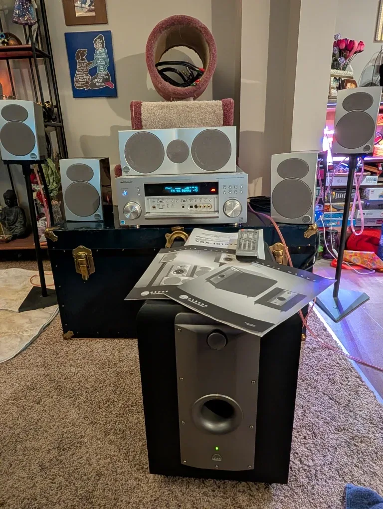 Pioneer VSX-1015TX Audio/Video Multi-Channel & Speaker's