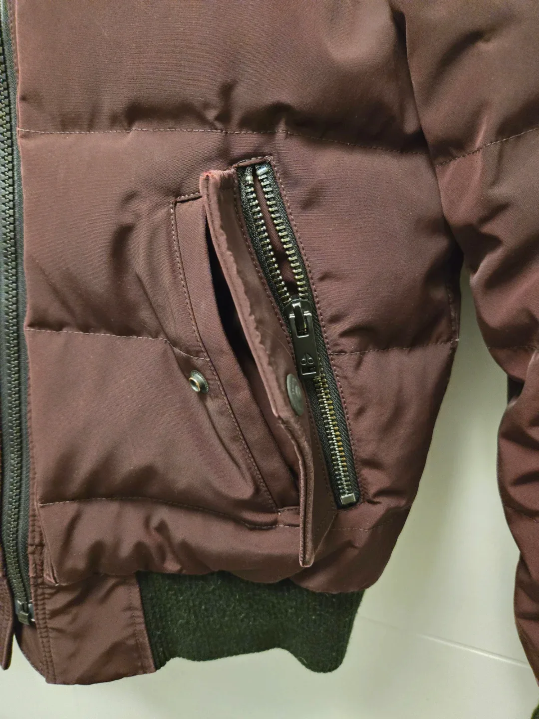 Moose Knuckles Down Bomber Jacket - Size S freshly dry cleaned image indicator(8)