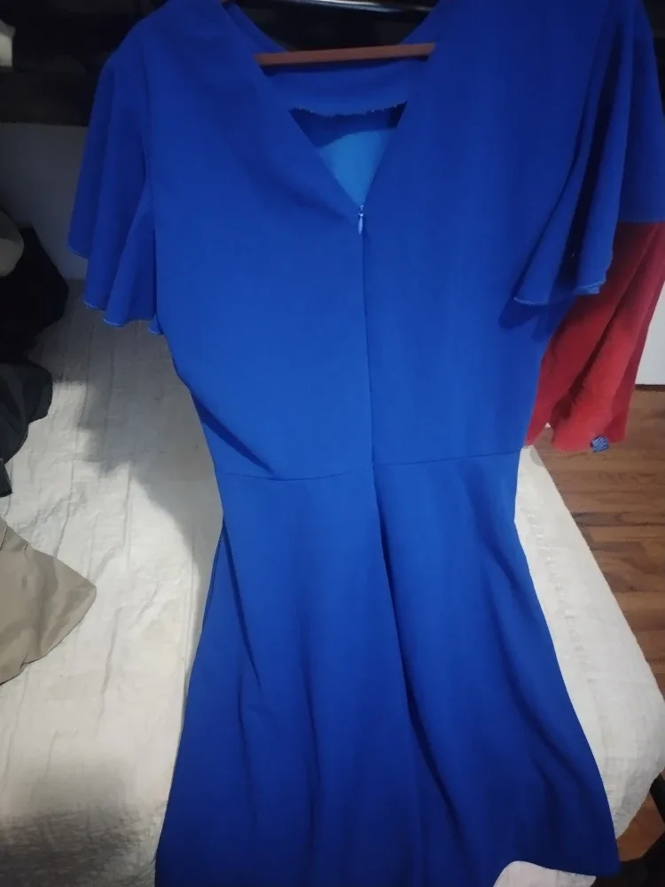HELYO FASHION Blue Dress - Size L image indicator(2)