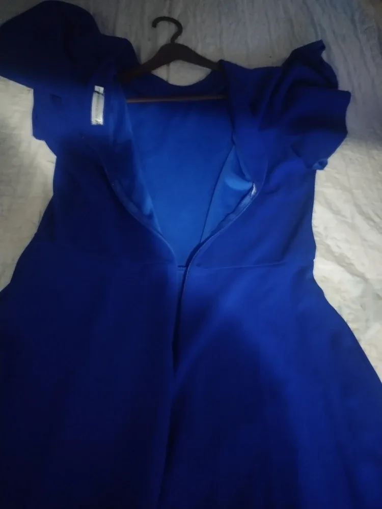 HELYO FASHION Blue Dress - Size L image indicator(3)