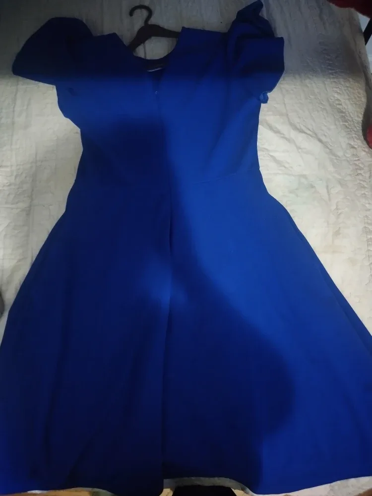 HELYO FASHION Blue Dress - Size L image indicator(4)