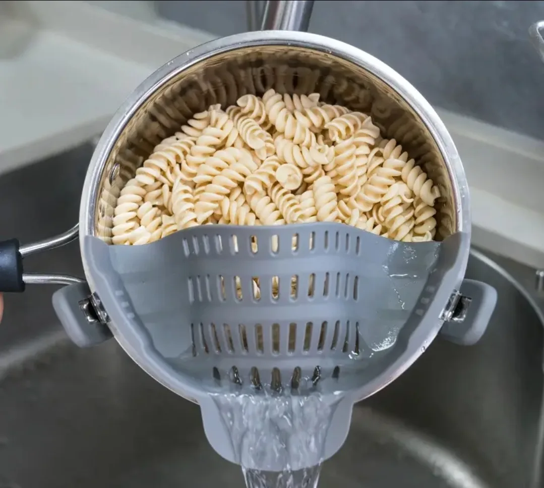 ✨ Clip-On Pot Strainer  Hands-Free Draining for Every Kitchen! ✨ image indicator(7)