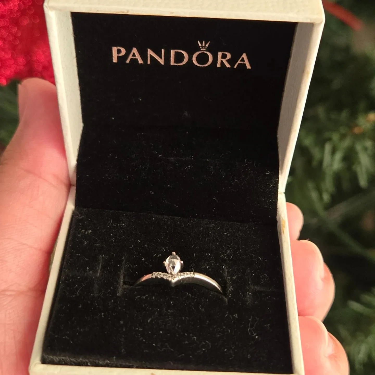 Pandora Classic Wishbone Ring
