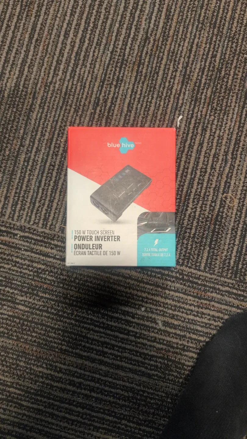 blue hive 150 watt touch screen inverter
