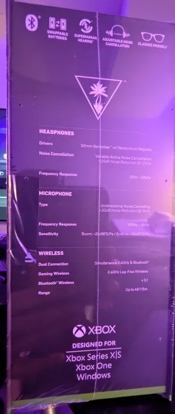 Turtle Beach Stealth Pro Wireless Gaming Headset image indicator(3)