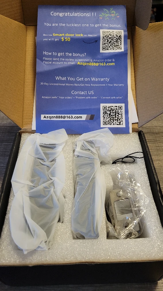 New GGUU 2406A Smart Lock - Fingerprint & Password - photo 3