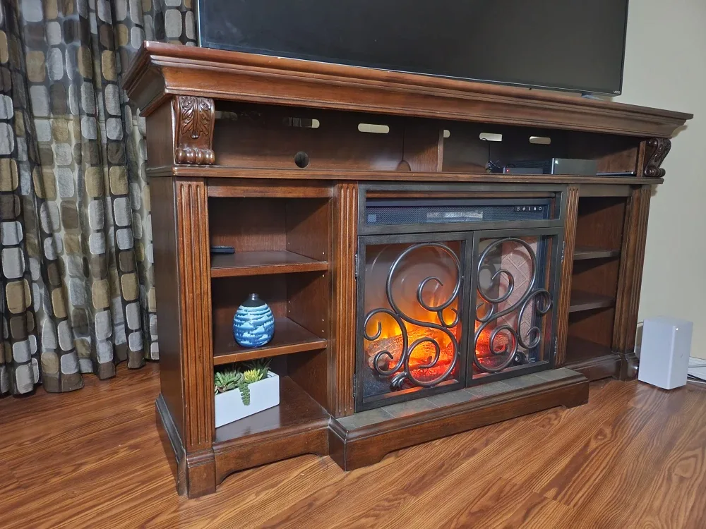 Fireplace TV Stand image indicator(6)