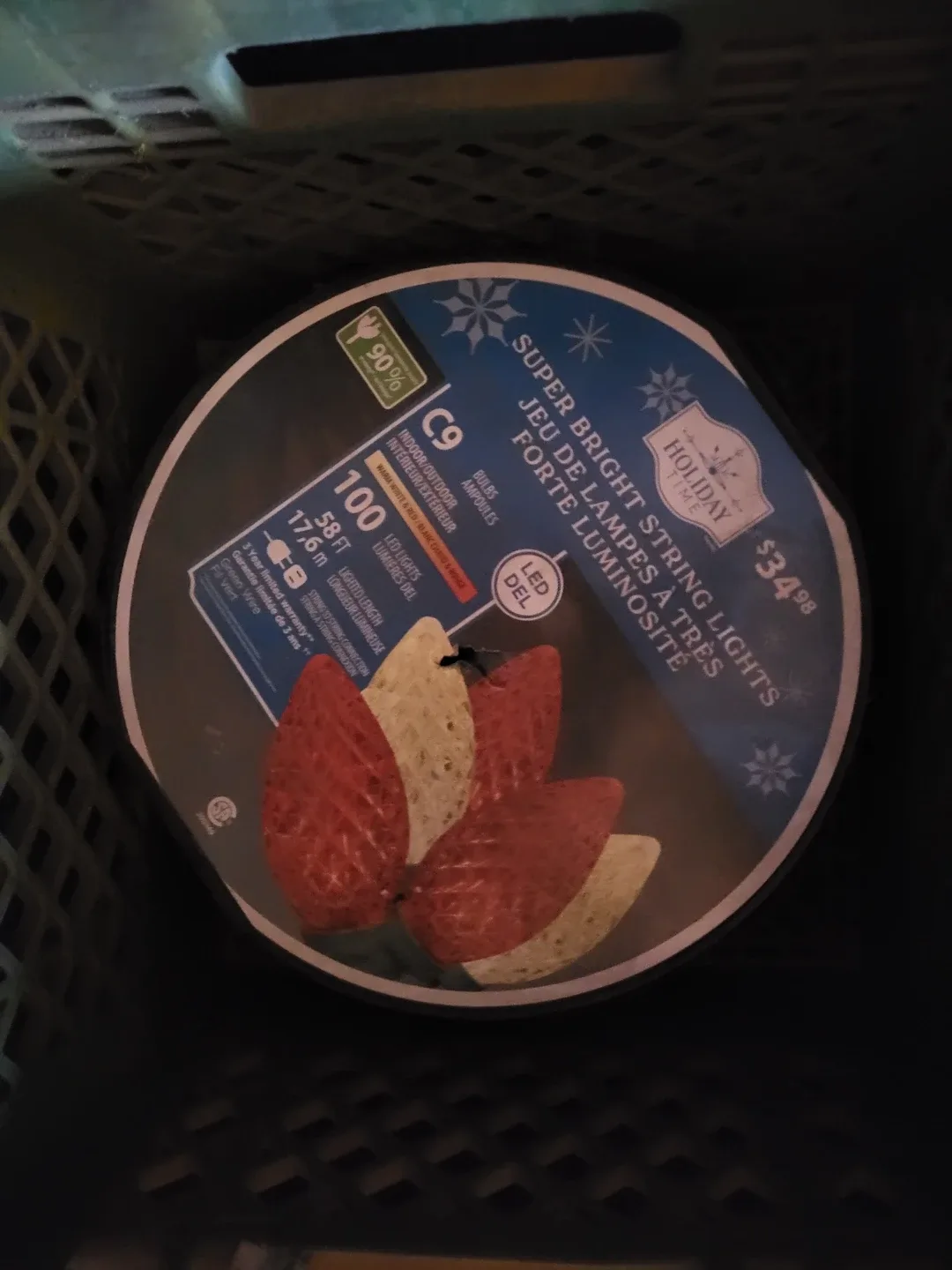 Holiday Time Super Bright String Lights- Half Working with Parts image indicator(2)