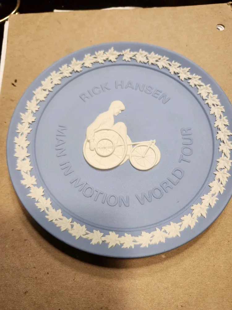Wedgwood Rick Hansen Limited Edition Plate