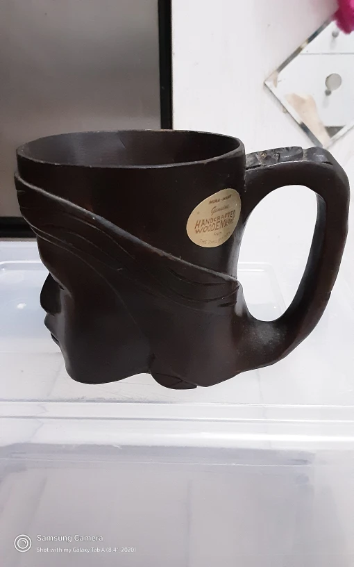 Handcrafted Wooden Mug - photo 2