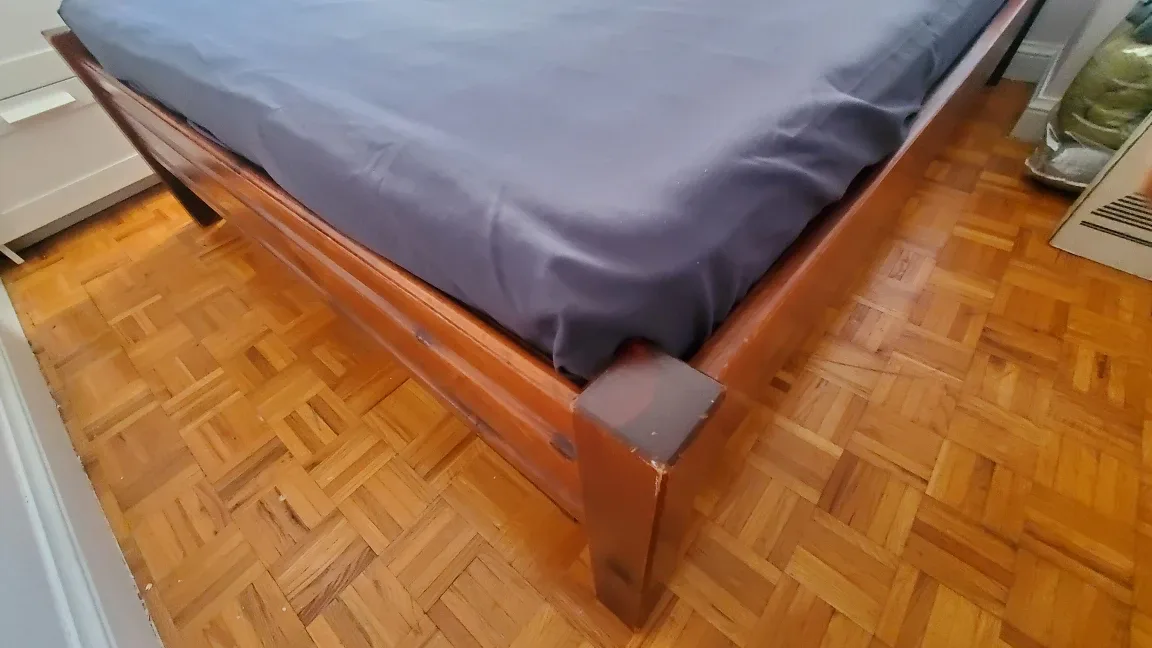 Queen Pine Wood Bed Frame image indicator(4)