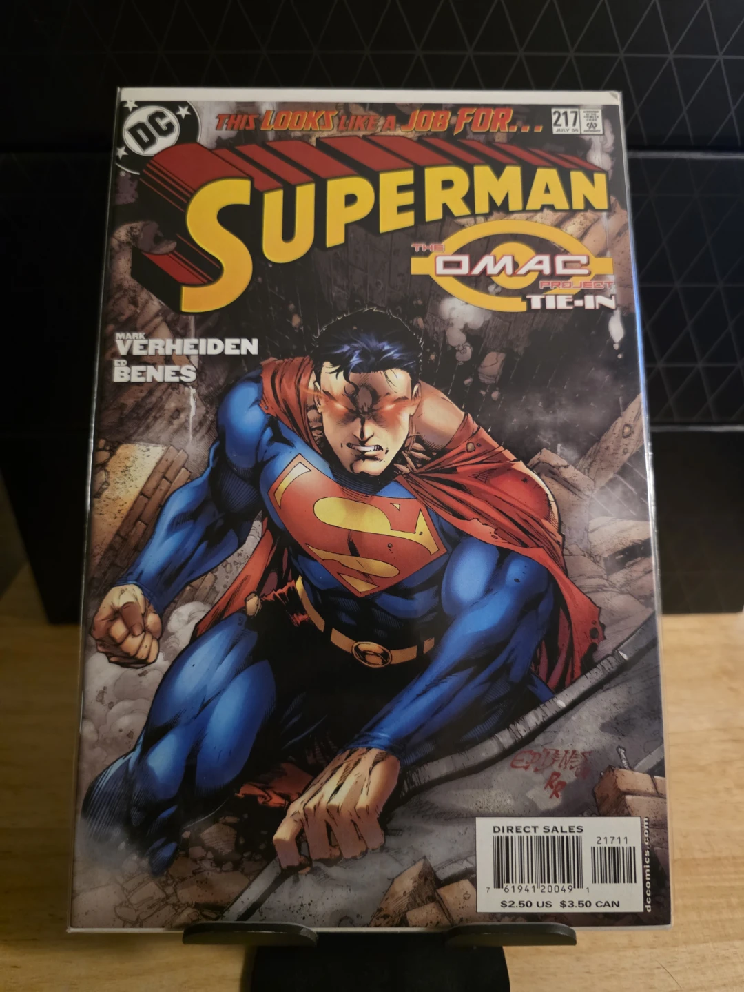 Superman #217 Comic Book