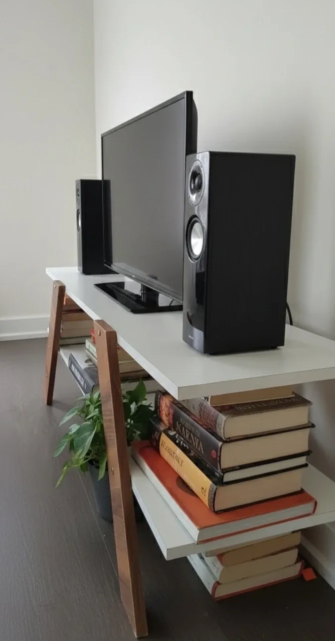 Last Call. White & Wood Shelf moving sale