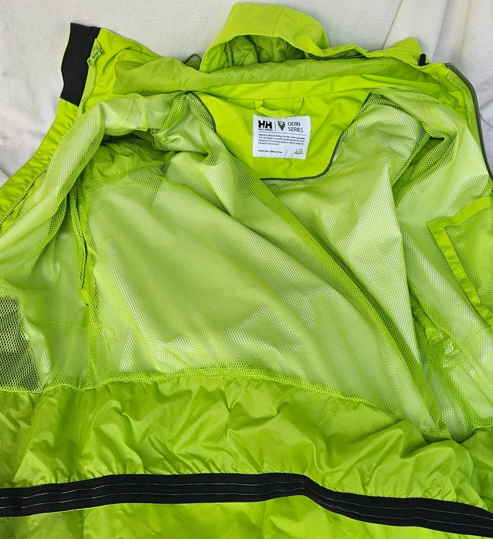 Helly Hansen Men's Odin 9 Worlds 3.0 Shell Jacket Green Size L image indicator(6)